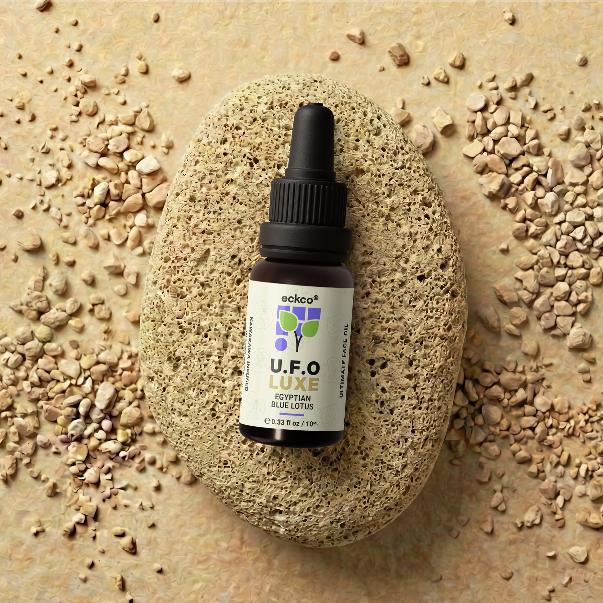 Eckco U.F.O LUXE Blue Lotus Face Oil, 10ml